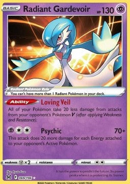 Radiant Gardevoir [Lost Origin] (LOR-069)