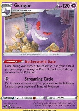Gengar [Lost Origin] (LOR-066) [V1 · Holo Rare]