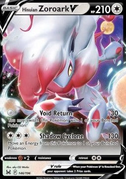 Hisuian Zoroark V [Lost Origin] (LOR-146)