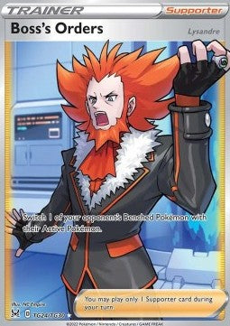 Boss's Orders - Lysandre [Lost Origin] (LOR-TG24)