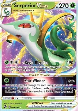 Serperior VSTAR [Silver Tempest] (SIT-008)