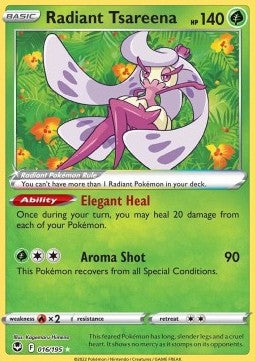 Radiant Tsareena [Silver Tempest] (SIT-016)