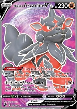 Hisuian Arcanine V [Silver Tempest] (SIT-179)