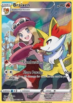 Braixen [Silver Tempest] (SIT-TG01)