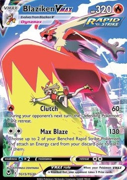 Blaziken VMAX [Silver Tempest] (SIT-TG15)