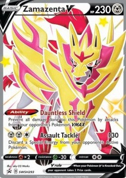 Zamazenta V [SWSH Black Star Promos] (SWSH-293)
