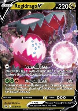 Regidrago V [SWSH Black Star Promos] (SWSH-281) [V1 · Promo]
