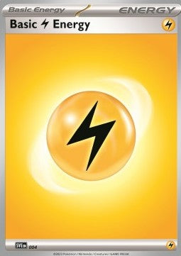 Basic Lightning Energy [Scarlet & Violet Energies] (SVE-004) [V1 · Common]