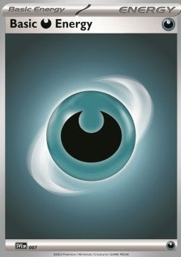 Basic Darkness Energy [Scarlet & Violet Energies] (SVE-007) [V1 · Common]