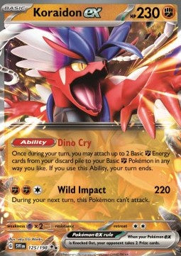 Koraidon ex [Scarlet & Violet] (SVI-125) [V1 · Double Rare]