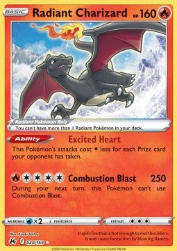 Radiant Charizard [Crown Zenith] (CRZ-020)