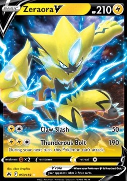 Zeraora V [Crown Zenith] (CRZ-053)