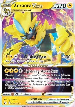 Zeraora VSTAR [Crown Zenith] (CRZ-055)