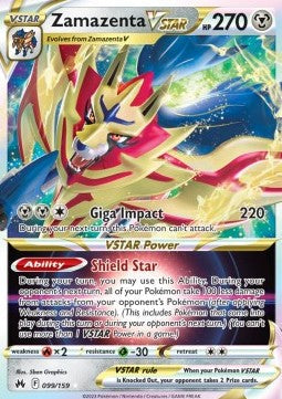 Zamazenta VSTAR [Crown Zenith] (CRZ-099)
