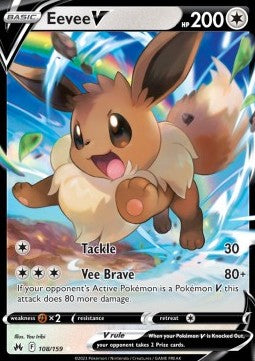 Eevee V [Crown Zenith] (CRZ-108)