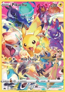 Pikachu [Crown Zenith] (CRZ-160)