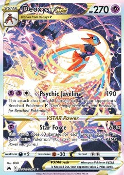 Deoxys VSTAR [Crown Zenith] (CRZGG GG46)