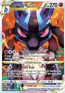 Lucario VSTAR [SWSH Black Star Promos] (SWSH-291)