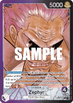 Zephyr (OP02-072) [OP02 · V2 · Alternate Art]