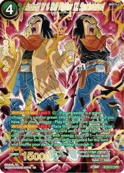 Android 17 & Hell Fighter 17, Synchronized (BT20-077) [V2 · Special Rare]