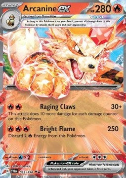 Arcanine ex [Scarlet & Violet] (SVI-032)