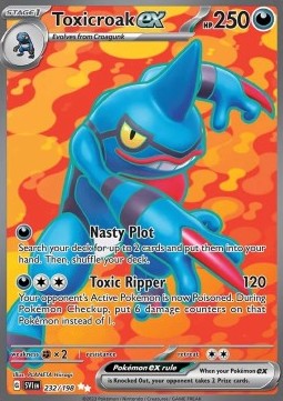 Toxicroak ex [Scarlet & Violet] (SVI-232)