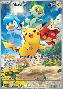 Pikachu [SV Black Star Promos] (SVPen-027) [V1 · Promo]
