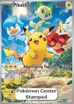 Pikachu [SV Black Star Promos] (SVPen-027) [V2 · Promo]