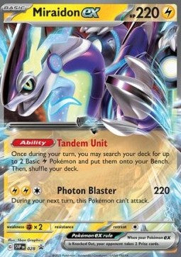Miraidon ex [SV Black Star Promos] (SVP-028)