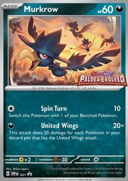 Murkrow [SV Black Star Promos] (SVP-021) [V1 · Promo]