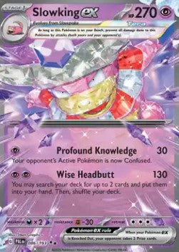 Slowking ex [Paldea Evolved] (PAL-086)