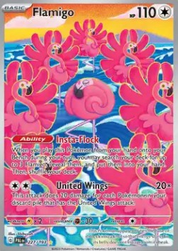 Flamigo [Paldea Evolved] (PAL-227)