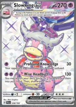 Slowking ex [Paldea Evolved] (PAL-238)