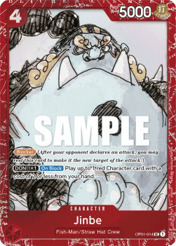 Jinbe (OP01-014) [PB-XX · Uncommon]