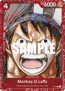Monkey.D.Luffy (P-022) [PB-XX · Promo]
