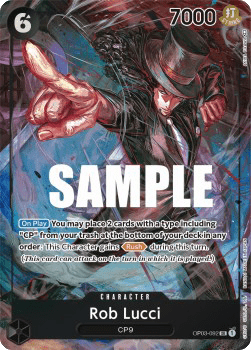 Rob Lucci (OP03-092) [OP03 · V2 · Alternate Art]
