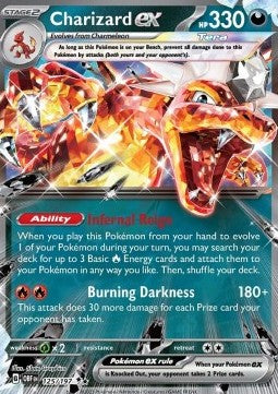 Charizard ex [Obsidian Flames] (OBF-125) [V1 · Double Rare]