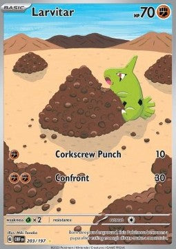 Larvitar [Obsidian Flames] (OBF-203)