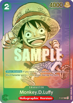 Monkey.D.Luffy (P-037) [P · V2 · Promo]