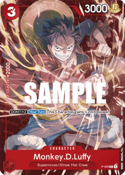 Monkey.D.Luffy (P-006) [V3 · Promo]