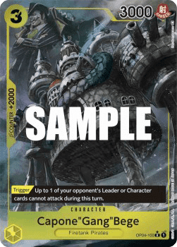 Capone"Gang"Bege (OP04-100) [OP04 · V2 · Alternate Art]