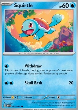 Squirtle [151] (MEW 007)