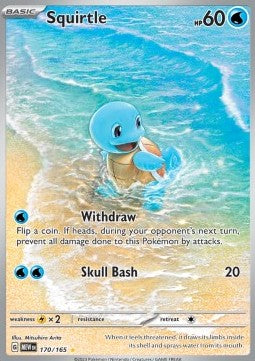 Squirtle [151] (MEW-170)
