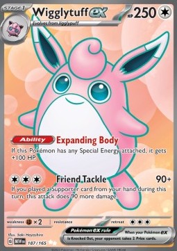 Wigglytuff ex [151] (MEW-187)
