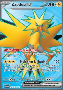 Zapdos ex [151] (MEW-192)