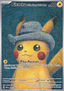 Pikachu with Grey Felt Hat [SV Black Star Promos] (SVP-085)