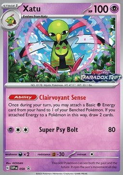 Xatu [SV Black Star Promos] (SVP-059) [V1 · Promo]