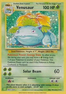 Venusaur [Pokémon Trading Card Game Classic: Venusaur & Lugia ex Deck] (CLV-003)
