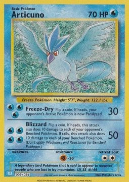 Articuno [Pokémon Trading Card Game Classic: Blastoise & Suicune ex Deck] (CLB-009)