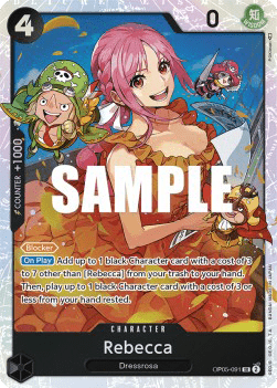 Rebecca (OP05-091) [OP05 · V1 · Super Rare]